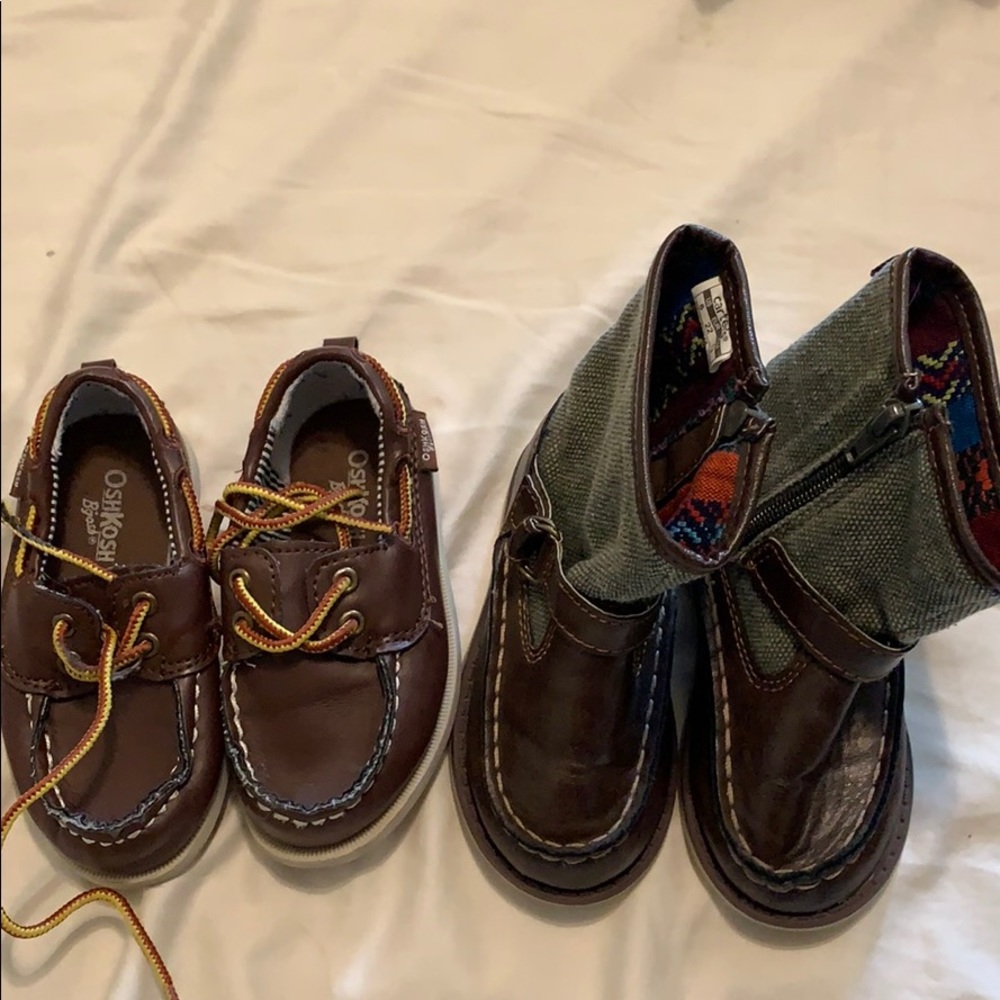 Boys dress shoes and boots